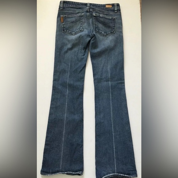Paige Laurel Canyon Jeans Women’s Sz 27 Blue Low Rise Bootcut Medium Wash - Picture 9 of 9